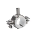 3/4 Hexagonal Tube Hanger T304 W/pvc Inserts, 3/8 Coupling Collar. Fixed Price $17.00.