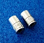 (2 Pack) Sk Made In Usa 3/8" Sockets 1/4" Drive 12-point 43912 Vintage Tools. Fixed Price $11.99.