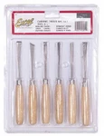 Excel 56011 Beginners Woodcarving Chisel Set (set Of 6). Fixed Price $31.27.