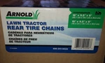 Arnold Tractor Tire Chains For 18 In. X 9.5 Wheels (set Of 2) Anti-slip. Fixed Price $69.99.