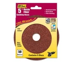 Ivy Classic 42314 Flex-abrasive 5-inch X 7/8-inch 50 Grit Medium Resin Fiber .... Fixed Price $13.91.
