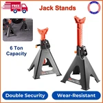 1 Pair Jack Stands, 6 Ton (13,000 Lbs) Capacity Car Stands Double Locking. Fixed Price $63.54.