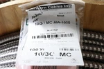 1000'- Northern Cables 10/3 Mc 10awg 3-cond. Cable W/ Ground, Blk/wht/red/grn. Fixed Price $2499.99.