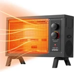 Radiant Heaters For Indoor Use Large Room, 1500w/750w Fast Heating Electric Heat. Fixed Price $57.16.