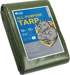 Guard Shield Heavy Duty Tarp 10x12 Feet Green Multi Purpose Thick Waterproof Pol. Fixed Price $32.40.