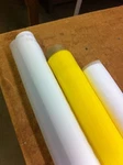 Sefar Brand 3 Yard - 195 White X 54" Width Silk Screen Printing Mesh Fabric. Fixed Price $49.99.