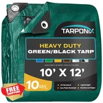 Tarponix 10x12 Tarp Green/black 10 Mil. Fixed Price $34.99.