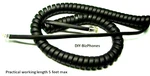 25-pack Lot Black 9ft Nortel Ip Phone Handset Cord 1100 1200 Series Charcoal. Fixed Price $44.99.