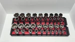 Tekton 1/2" Drive 6-point Socket Sets #shd92122 & #shd92123. Fixed Price $180.00.