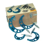 Phase Ii 107-032 - 6" Range, .0001" Graduation, 6 Piece Outside Micrometer Set. Fixed Price $328.08.