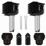 Hikudiy 2pcs 0.4mm+0.6mm Hotend Kit For Bambu Lab A1/a1 Mini, 3d Printer Part.... Fixed Price $29.48.
