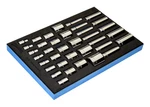 Williams Jhwfmss-36rc 36pc 1/2" Drive 12pt Metric Shallow & Deep Socket Set. Fixed Price $430.00.