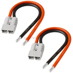 2pcs 8awg Battery Cable For Anderson 50 Amp Connector Sb50 Plug Pigtail Wire. Fixed Price $18.99.