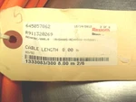 Rexroth Rkh0301 - R911320269 Hybrid Cable Length 8.00 Meters. Fixed Price $222.50.