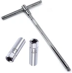 Osof 14mm & 16mm Spark Plug Socket Thin Wall 12-point 16mm, Silver. Fixed Price $26.99.