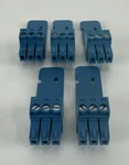 Extron 3-pin Blue Phoenix Connector With Cable Rest, Lot Of 5 10-703-11lf 3 Pin. Fixed Price $15.99.