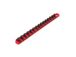 Tekton 3/8 Inch Drive X 13 Socket Rail, 15 Clips (red) Osr12115. Fixed Price $15.89.