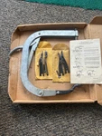 Vintage Usa Made D Vt-10 Heavy Manual Valve Spring Compressor W/ 3 Sets Of Jaws. Fixed Price $150.00.