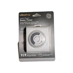 Ge Ultrapro Indoor Mechanical Timer - 24hr 2-polarized Outlets White New!. Fixed Price $7.99.