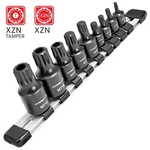 Carbyne 9 Piece Xzn Triple Square Bit Impact Socket Set, 4mm To 18mm. Fixed Price $49.98.