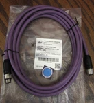 Powersonic 1443002-f231 M12 4 Pin Male - Female Shielded Cable 4.0m 13ft 300v. Fixed Price $34.95.