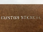 U.s Military Custom Made Oil Board Stencil Us Army Usmc Marsh 1 3/4 1/2 1/4 Inch. Fixed Price $9.99.