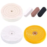 Swpeet 6pcs 6 Inch Professional Buffing Polishing Wheels With 3 Colors.... Fixed Price $32.80.
