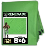 Renegade Industrial Tarp 8x6 Ft Green Heavy Duty, Waterproof, Uv-resista. Fixed Price $35.61.