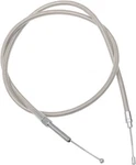 Drag Specialties Braided Clutch Cable 63-11/16" Clear Coated #211863. Fixed Price $104.89.