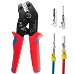Wire Crimping Tool With Ratchet, Ratchet Crimper For Open Barrel Te.... Fixed Price $30.43.
