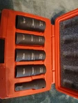 1/2" Drive Thin Walled Flip Impact Socket Set Sae & Mm. Fixed Price $48.00.