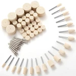 Felt Polishing Buffing Wheel Set For Dremel Rotary Tool - 80pcs Wool Felt.... Fixed Price $16.67.