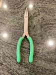 Snap-on 908cf 9" Stork Needle Nose Pliers Green New. Fixed Price $85.45.