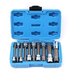 10pcs Xzn Triple Square Socket Kit Spline Bit Set Long Drive Metric Bi.... Fixed Price $28.37.