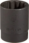Sunex 236z 1/2-inch Drive 1-1/8-inch 12-point Impact Socket 1-1/8", Black. Fixed Price $27.05.