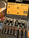 13 Piece Xzn Triple Square Spline Bit Impact Socket Set Premium S2 Steel Europe. Fixed Price $23.22.