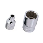 1/2" (12.7mm) Chrome Vanadium Steel Metric 12-point Hand Socket 18mm 27mm. Fixed Price $20.75.