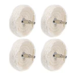 Uxcell 3-inch Buffing Polishing Pad Wheel Cotton With 1/4-inch Handle For Man.... Fixed Price $24.57.