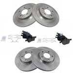 Disc Brake Kit-ceramic Pad And Rotor Kit Trq Bka11754 Fits 2007 Mazda 5. Fixed Price $196.95.
