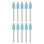 Harfington 10pcs Rubber Polishing Bit Silicone Buffing Wheels 600 Grit, Blue. Fixed Price $16.96.