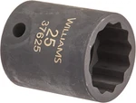 Williams 37625 1/2-inch Drive 25mm Standard Impact Socket, 12-point. Fixed Price $19.34.