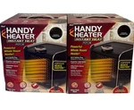 Pack Of 2 - 1500 Watts Handy Heater Instant Heat Pro Plug-in Space Heaters. Fixed Price $49.99.