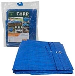20 Ft X 12 Waterproof Multi Purpose Blue Tarp Poly Cover For Roof Car. Fixed Price $22.98.