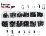 360pcs Blue Nylok Screws Kit 12 Sizes,laptop Notebook Computer Replacement Assor. Fixed Price $17.08.