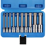 Casoman 10 Piece Spline Tip Bit Socket Set, Pcs Extended Length (4-inch). Fixed Price $40.99.
