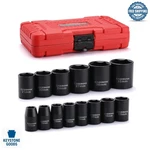 Casoman 14-piece 1/2-inch Drive Metric Shallow Impact Socket Set. Fixed Price $51.67.