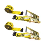 Us Cargo Control Flat Hook Ratchet Straps 4 Inch X 27 Foot (2-pack), 5,400 Lb.... Fixed Price $140.13.