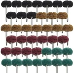 Rocaris 40 Pack 1 Inch Abrasive Wheel Buffing Polishing Set For Rotary. Fixed Price $13.90.