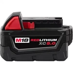 Milwaukee 48-11-1850 M18 Redlithium 5.0ah High Capacity Battery Pack. Fixed Price $53.02.
