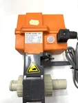 Georg Fischer 198.150.431 Electric Actuator Valve-great Condition S/n. Fixed Price $259.00.